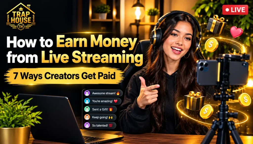 How to Earn Money from Live Streaming